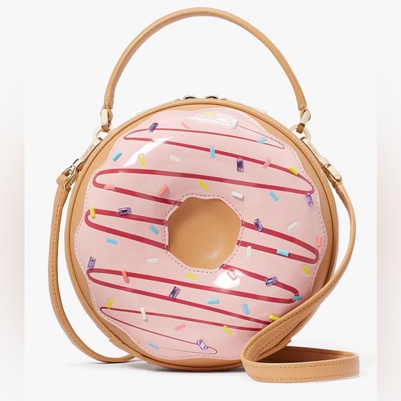 Kate Spade  ♠️ Coffee Break 3D Donut Crossbody bag NWT - Picture 2 of 11